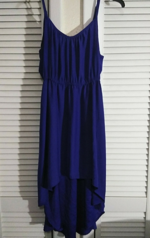 **SALE** Cotton On Bright Royal Blue Hi-Lo Dress